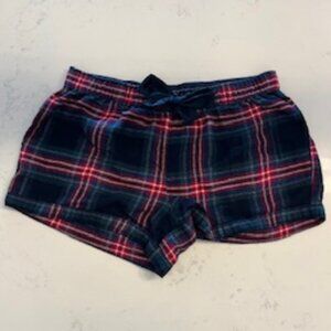 Women's Hollister Plaid Pajama Shorts Size Medium (M)